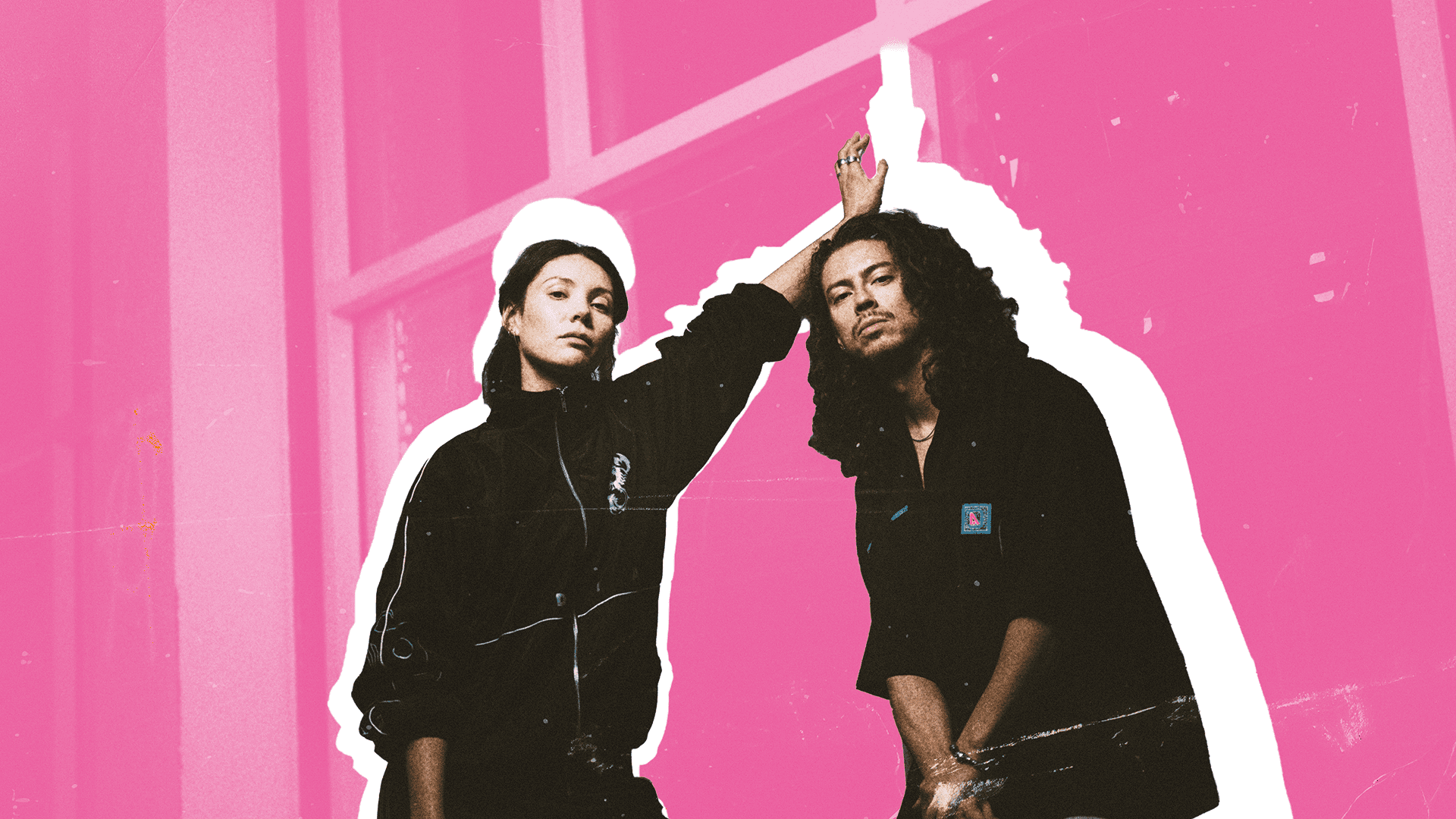 Kamma and Masalo in the Mo’ Juice x Curfew event artwork